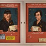 Midwest Lubricants Employees of the Year, 2020, collage, 48 x 37