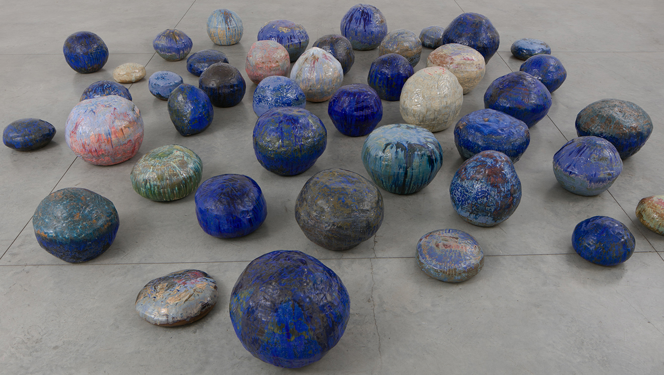 Earth, Water, Fire, Wind &
Space Pt. 2, 2021-2022,
Ceramic, variable,
Courtesy of the artist
