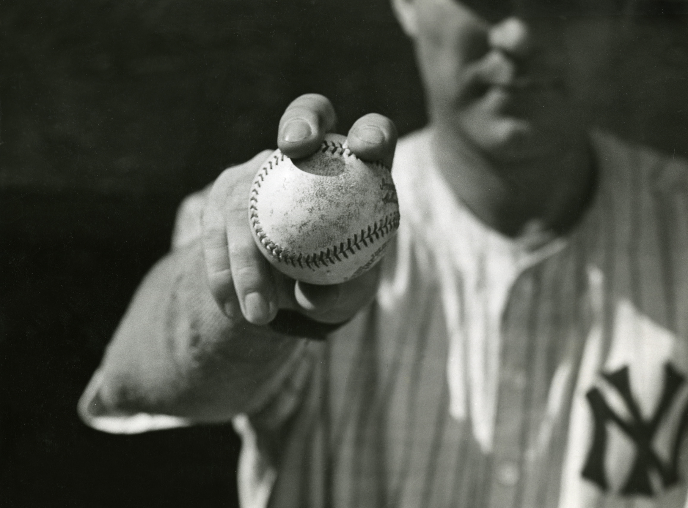 Image credit: "Red Ruffing’s fastball grip" by William C. Greene, c. 1938, 17 1⁄2” H x 21 1⁄2” W, PAP.28