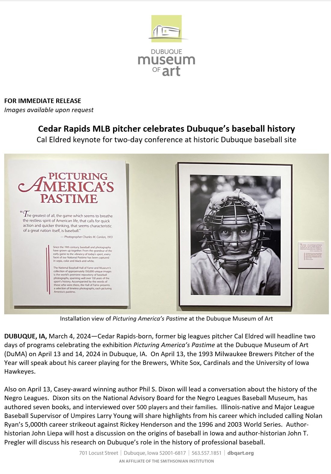 Cedar Rapids MLB pitcher celebrates Dubuque’s baseball history