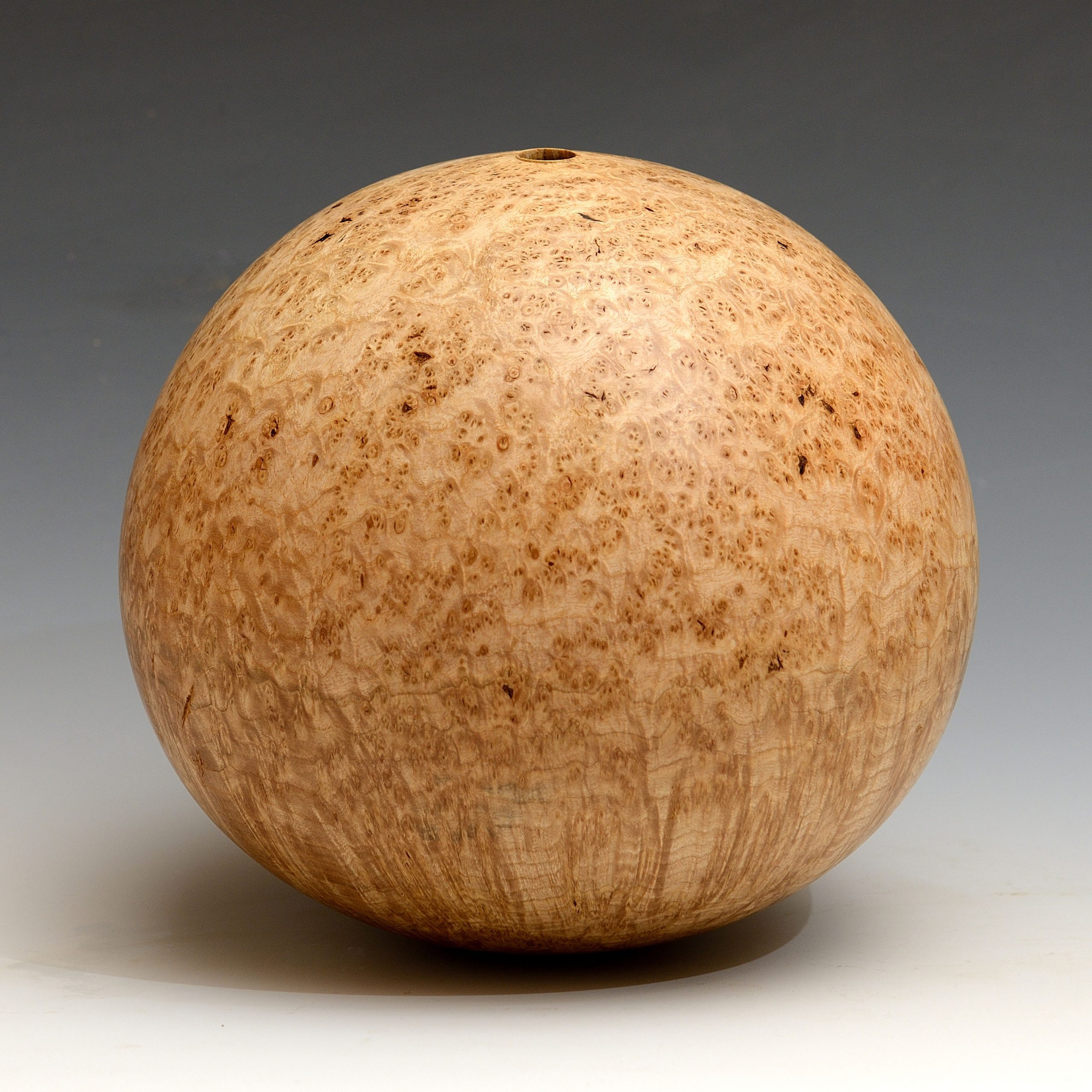 Gordon Browning, Morning Star, 2010, Black Ash Burl, 7x8x8 inches, collection of the artist